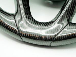 smart 451 Custom Steering Wheel - Carbon Fiber - F1 Style